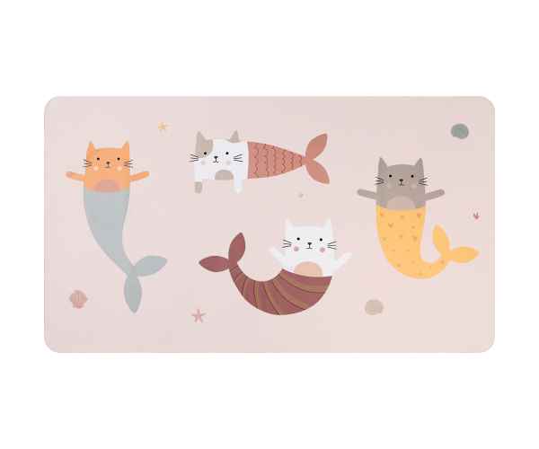 Toalla Microfibra Mermaid Cats