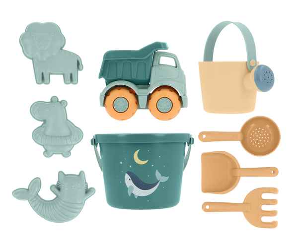 Set de Juguetes de Playa Whale Teal