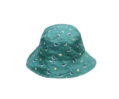 Gorro Reversible Whale Teal