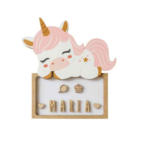 Lámpara de Sobremesa Unicornio Dormido