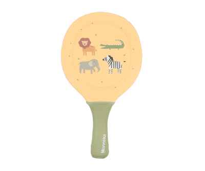 Palas de Playa Neopreno Wild Animals con Pelota