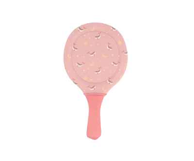 Palas de Playa Neopreno Whale Pink con Pelota