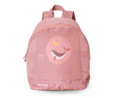 Mochila Infantil Antiarena Whale Pink