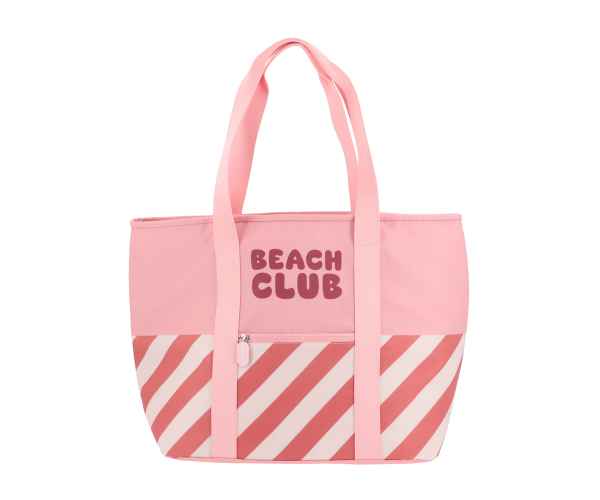 Bolso Tote Nevera Strips Bloom & Blush