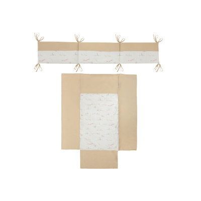 Edredón con Protector cuna Campo