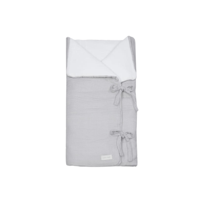 Arrullo/Manta Little Bloom Vichy Gris TOG 2,5