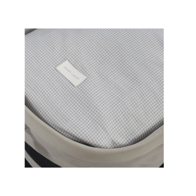 Saco Cuco Little Bloom Vichy Gris TOG 2,5