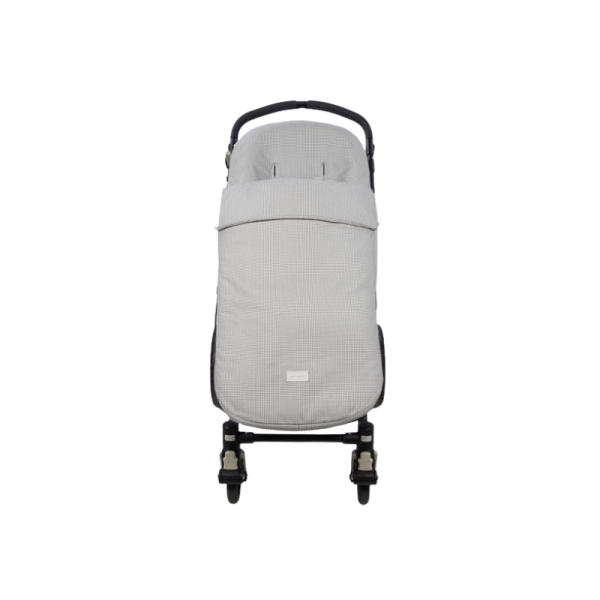 Saco Silla Entretiempo Little Bloom Vichy Gris TOG 2,5