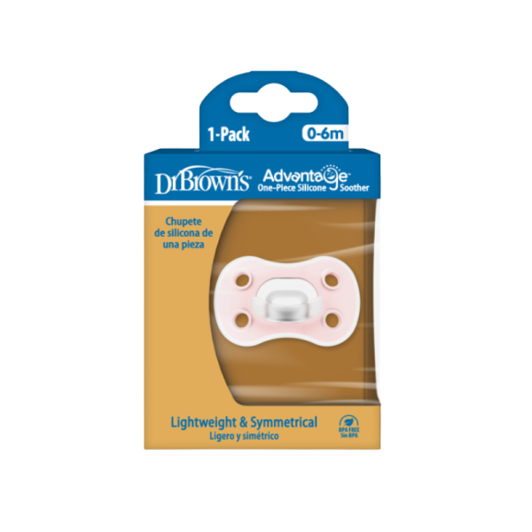 Chupete Advantage Todosilicona 0-6 Meses