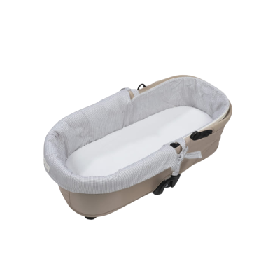 Cubre Cuco Dual + Sábana Ajustable Cuco Vichy Gris