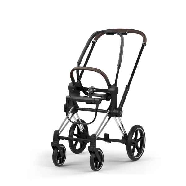 Chasis Priam Style Cromado con Detalles en Marron