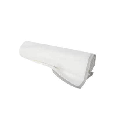 Set 2 Muselinas 70x70cm Little Bloom Vichy Gris