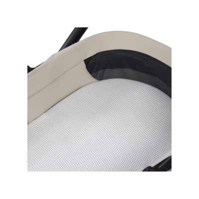 Set 2 Sábanas Bajeras Cuco Little Bloom Vichy Gris
