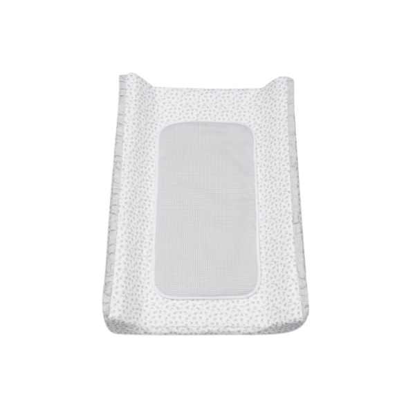 Cambiador Home con Funda Little Bloom Flor Gris