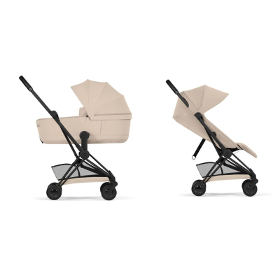 Cochecito 2 Piezas Cybex Coya Chasis Matt Black Comfort