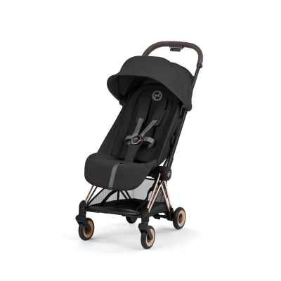 Cochecito 2 Piezas Cybex Coya Comfort Chasis Oro Rosa