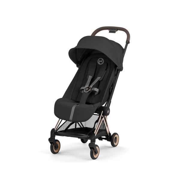 Cochecito 2 Piezas Cybex Coya Comfort Chasis Oro Rosa