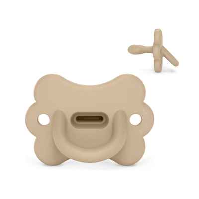 Chupete Silicona Smoothie Butterfly Beige