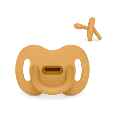 Chupete Silicona Smoothie Mostaza 6-18m