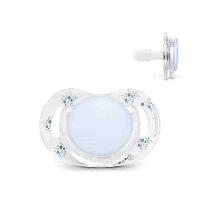 Chupete 0-6 m Tetina Fisiológica Silicona SX Pro Poetry Azul