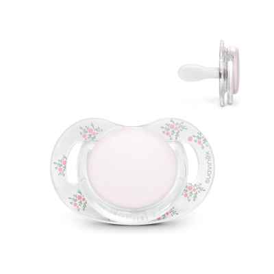 Chupete 0-6 m Tetina Fisiológica Silicona SX Pro Poetry Rosa