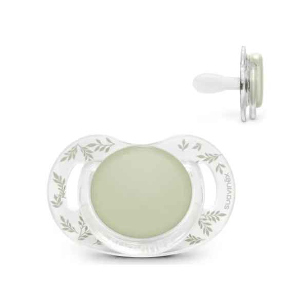 Chupete 0-6 m Tetina Fisiológica Silicona SX Pro Poetry Verde