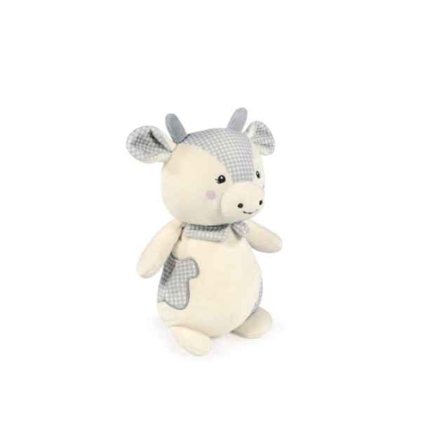 Peluche Vaca Little Bloom Gris