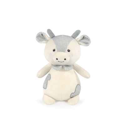 Peluche Vaca Little Bloom Gris