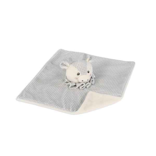 Doudou Vaca Little Bloom Gris