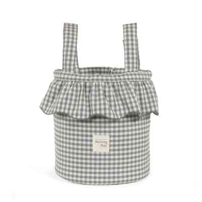 Bolso Bucket Praline Vichy Matcha