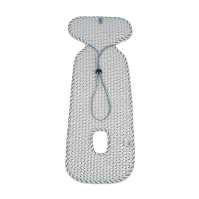 Colchoneta Auto Praliné Rayas Matcha