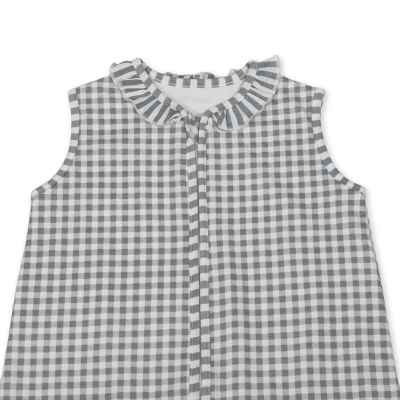 Saco Dormir Verano Praliné Vichy/Rayas Matcha Tog 0,5
