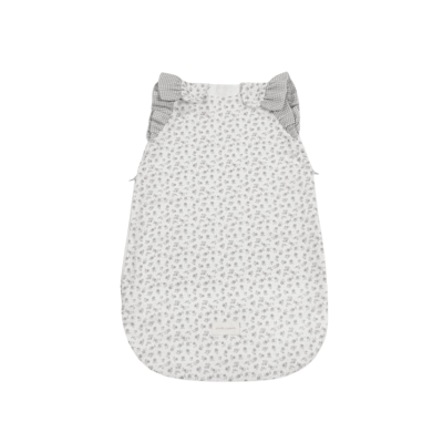 Saco Dormir Verano Little Bloom FLor Gris TOG 0,5
