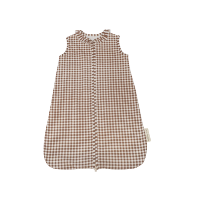Saco Dormir Verano Praliné Vichy Rayas/Vichy Moka TOG 0,5
