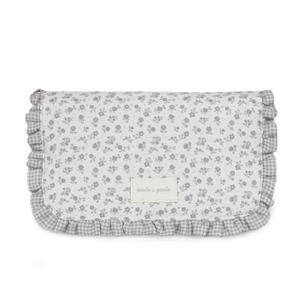 Cambiador Little Bloom Flor Gris