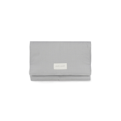 Cambiador Little Bloom Vichy Gris