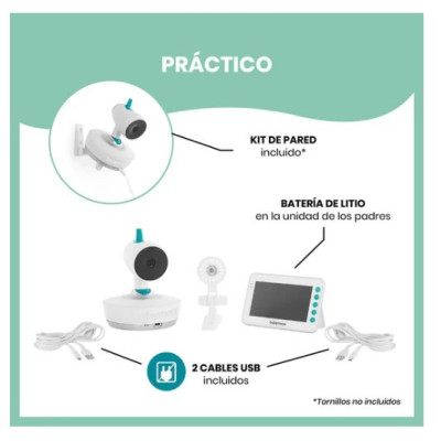 Vigilabebés de video motorizado YOO-Moov