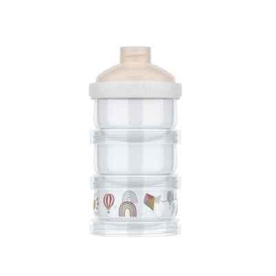 Contenedor Leche En Polvo 3 Pcs Arcoíris