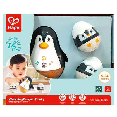 Wobbling Penguin Family