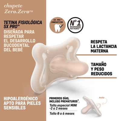 Chupete Zero Zero 0-6 Meses Suavinex