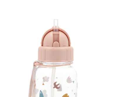 Botella Plastico Geometric Nature