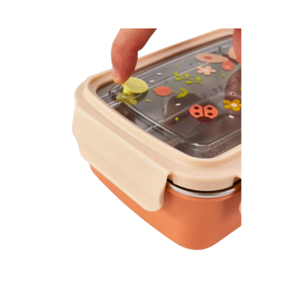 Steel Lunchbox Butterfly