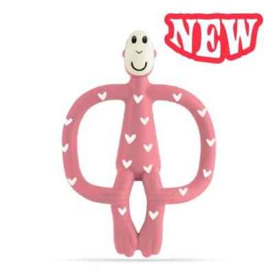Mordedor Monkey Rosa Love Hearts