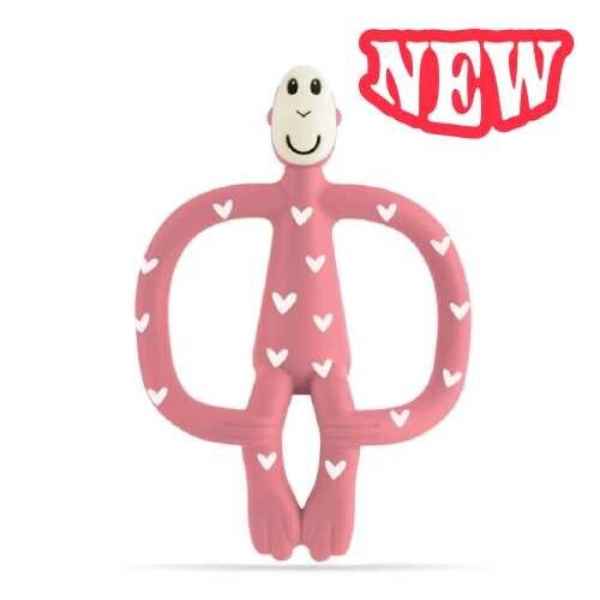 Mordedor Monkey Rosa Love Hearts