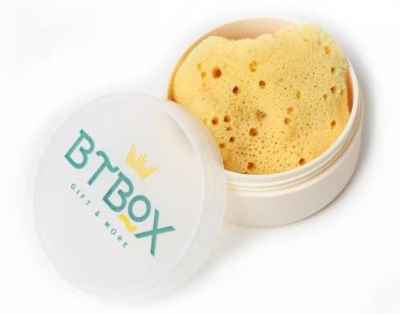 Esponja Natural Bellini Fine Dama S7+Caja Plastico