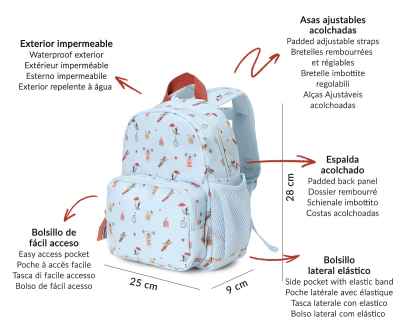 Mochila Infantil Circus Show