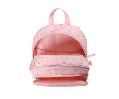 Mochila Mediana Blossom Birds + Llavero