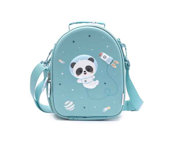 Bolsa Merienda Térmica 3D Pandas in Space