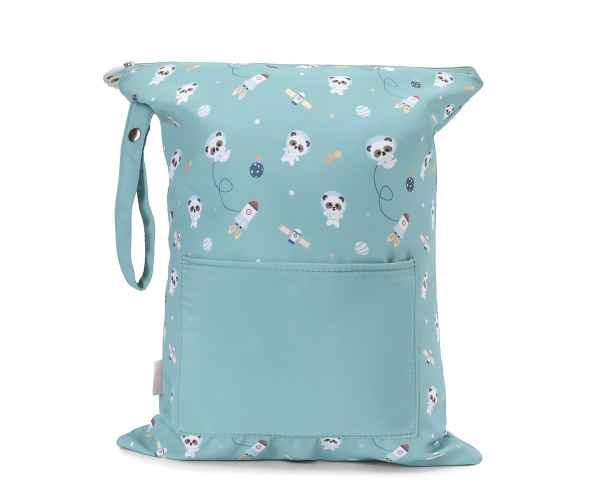 Bolsa Impermeable Grande Pandas in Space