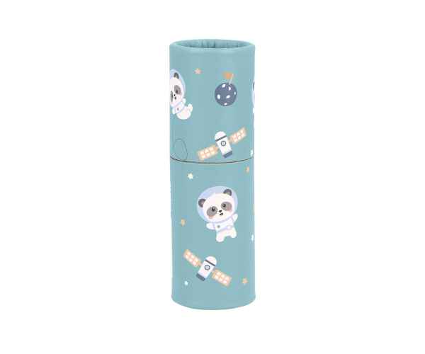 Tubo 12 Lápices Pandas In Space
